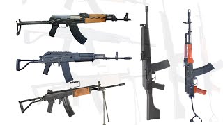 5 Most Powerful AK47 Variants In The World [upl. by Tremann684]