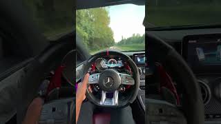 AMG C43 060 pull in 38 seconds mercedes exhaust shorts [upl. by Felicdad]