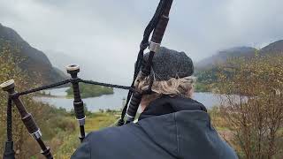 Playing pipes in Glenfinnan [upl. by Wershba]