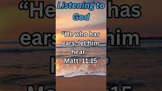 Biblical Inspiration  Listening to God bible jesusinfluencer texashash [upl. by Aralc810]