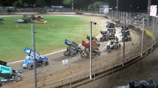 Western Springs Speedway International Sprintcars Final Round [upl. by Nathanson236]