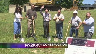 Elcor gym construction begins [upl. by Derfnam951]