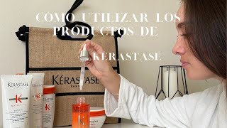 Kérastase Nutritive Collection  How to use  Cómo usar los productos correctamente [upl. by Gilbertson]