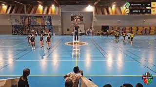 Championnat Régional Masculin J5 20242025US GOYAVE VS RACIN B [upl. by Dnalevelc]