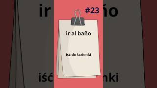 🟢 Język hiszpański  Słownictwo  Wyzwanie Dzień 23 hiszpański edutok wyzwanie [upl. by Roselin]