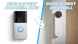 Ring Battery Doorbell Plus vs Google Nest Doorbell  Can Ring Beat Google [upl. by Kowal869]