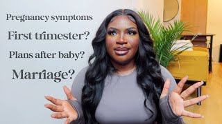 talking about my pregnancy for 50 mins straight [upl. by Airdnna]