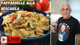 Pappardelle alla Boscaiola by Pasquale Sciarappa [upl. by Ayomat]