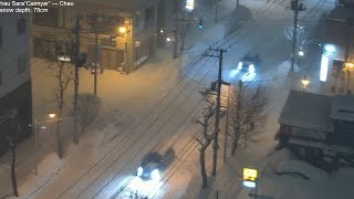 Snowfall in Sapporo lofi radio 8 hours  March 10 2024 [upl. by Wandy675]