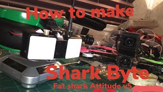 Fat Shark Attitude V5 mod Fat Shark Shark Byte RX51 Receiver Module [upl. by Nairod]