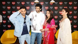 KALANK Movie Promotion  Full Event  Ishq 1048 FM  Alia Bhatt Varun Madhuri Dixit Adity Roy [upl. by Nnahgiel]