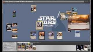 Star WarsThe Card Game  OCTGN Use Tutorial [upl. by Atikat]