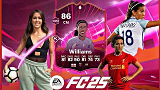 MY ORIGIN HERO🤩🏴󠁧󠁢󠁥󠁮󠁧󠁿  86 RATED ORIGIN HERO FARA WILLIAMS PLAYER REVIEW  EAFC 25 [upl. by Renaldo]