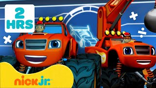 Blaze y Los Monster Machines  Los juegos de matemáticas y la ciencia de Blaze  2 horas  Nick Jr [upl. by Omrellug]