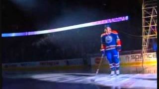 201011 Edmonton Oilers players intro [upl. by Yeldar]