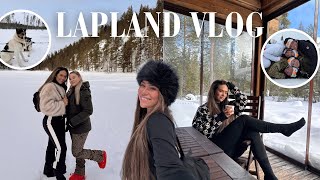 Lapland vlog huskys rendieren skiën noorderlicht ✨🤍🦌❄️ [upl. by Llednav]