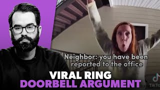 Ring Doorbell Argument Goes Viral Who Was Right [upl. by Sundstrom944]