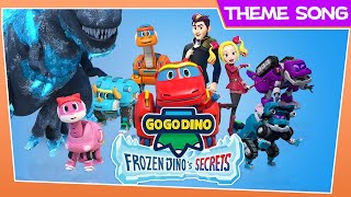 【GOGODINO Frozen Dinos Secrets】Theme Song  Opening  Nursery Rhyme  Kids Cartoon  Robot  Toys [upl. by Areval]