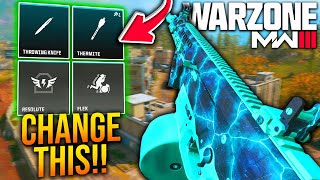 WARZONE UPDATE Your META LOADOUTS ASAP Stop USING The Wrong SETUPS WARZONE Loadout Changes [upl. by Alracal]