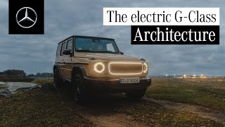 The allnew electric GClass – Electric Architecture  Teaching Tech [upl. by Viola]