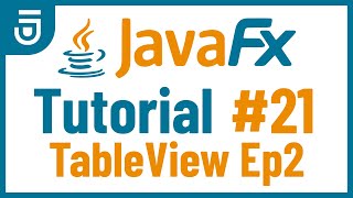 Edit TableView  JavaFX GUI Tutorial for Beginners [upl. by Behlau123]