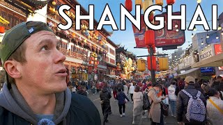 First Impressions of SHANGHAI CHINA Travel Vlog [upl. by Ebeohp761]