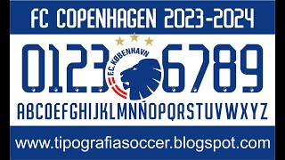 Tipografía Copenhague FC 2324 FREE DOWNLOAD [upl. by Ffej]