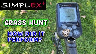 Grass Hunting with the Nokta Simplex Plus Metal Detector [upl. by Roddy]