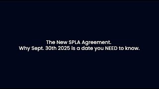 The New SPLA Agreement Why Sept 30th 2025 is a date you NEED to know [upl. by Fredie158]