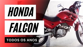 FOTOS DAS HONDA FALCON 400  TODOS OS ANOS [upl. by Silletram]