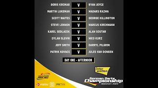 PDC German Darts Championship 2023 Round 1 Boris Krcmar v Ryan Joyce 2023 10 13 HUN [upl. by Nesaj]