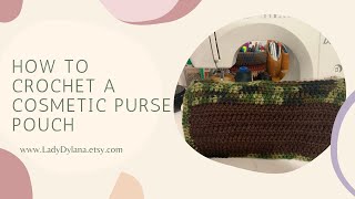 Crochet Purse Pouch [upl. by Hnamik]