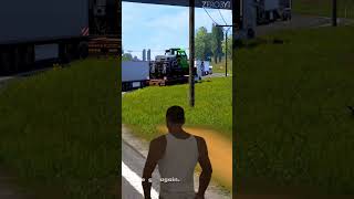 IDIOTS on the road 1  shorts ets2 [upl. by Ttezzil]