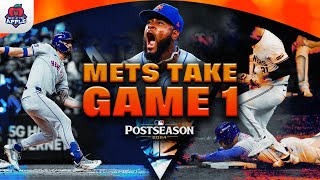 Mets Take Game 1 of Wild Card vs Brewers  Meet at the Apple  Ep 86 [upl. by Alcott859]