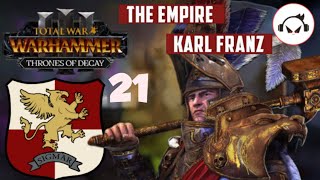 DEFENDING STIRLAND  CONFEDERATION  Total War Warhammer 3 IE Part 21 KARL FRANZ [upl. by Nolur257]