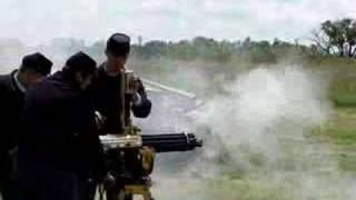 Firing 1874 Gatling Gun [upl. by Marolda]