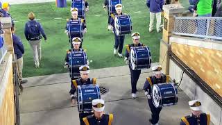 ND Band post game March out Oct 28 2023 [upl. by Enel]