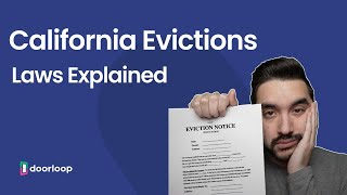 Eviction Process in California Laws for Landlords amp Property Managers [upl. by Kellby]