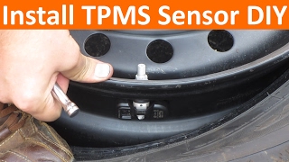 Install New TPMS Sensor DIY Without Needing Rebalance [upl. by Koller609]