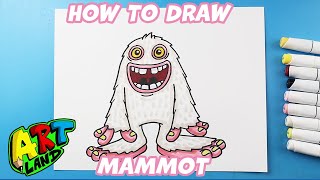 How to Draw Mammot  My Singing Monsters [upl. by Alisun]