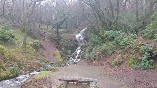 Burrator lake waterfall Between Tavistock and Plymouth [upl. by Eatnahc]