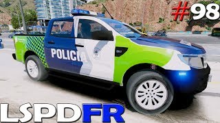 GTA V LSPDFR 98 POLICÍA BONAERENSE  ARGENTINA  HERMANOS CRIMINALES  TheAxelGamer [upl. by Ahsienat]