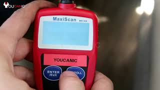 Troubleshoot Check Engine Light using MaxiScan MS309 StepbyStep Guide [upl. by Esinek]