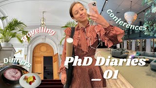 A week as a PhD student  two conferences in bioinformatics and clinical neurochemistry  PHD VLOG [upl. by Akinak647]