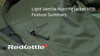 Features of the Light Ventile Hunting Jacket M19 [upl. by Anitnahs]