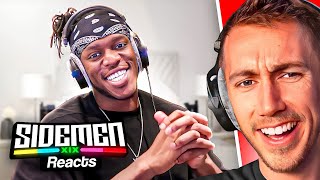 REACTING TO SOLO KSI SIDEMEN REACTS FULL VOD [upl. by Adar]