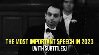 THE SPEECH THAT EVERYONE IS TALKING ABOUT with subtitles [upl. by Mapel789]