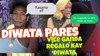 DIWATA PARES VICE GANDA DI NAGPA HULI NAGBIGAY DIN NG TENTTABLE AND UPOAN [upl. by Adolphus]