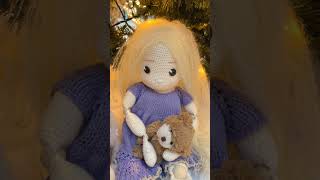 BallJointed Crochet Doll Waldorf style amigurumi doll GloriaVirkade docka [upl. by Aimo]