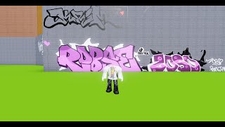 URBAN SPRAY PAINT Roblox Just Chilling [upl. by Abbe]